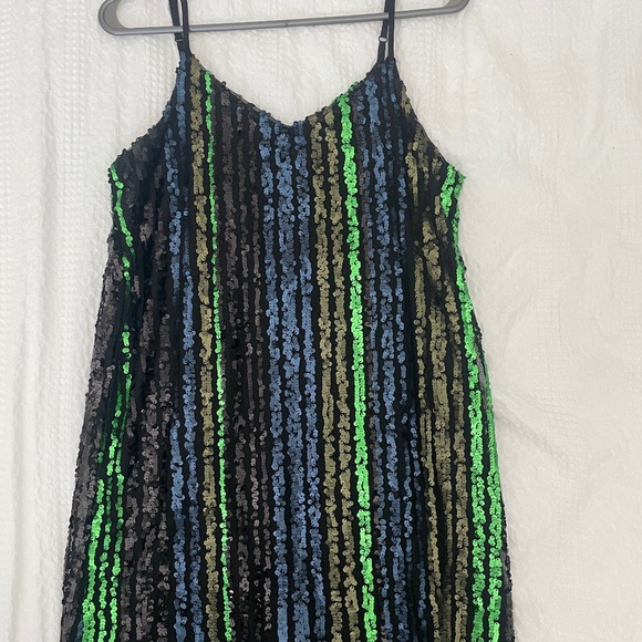 Rachel Zoe Sequin Sheath Dress - Picture 2 of 5